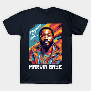 Marvin Gaye Pop Art | Prince of Soul T-Shirt